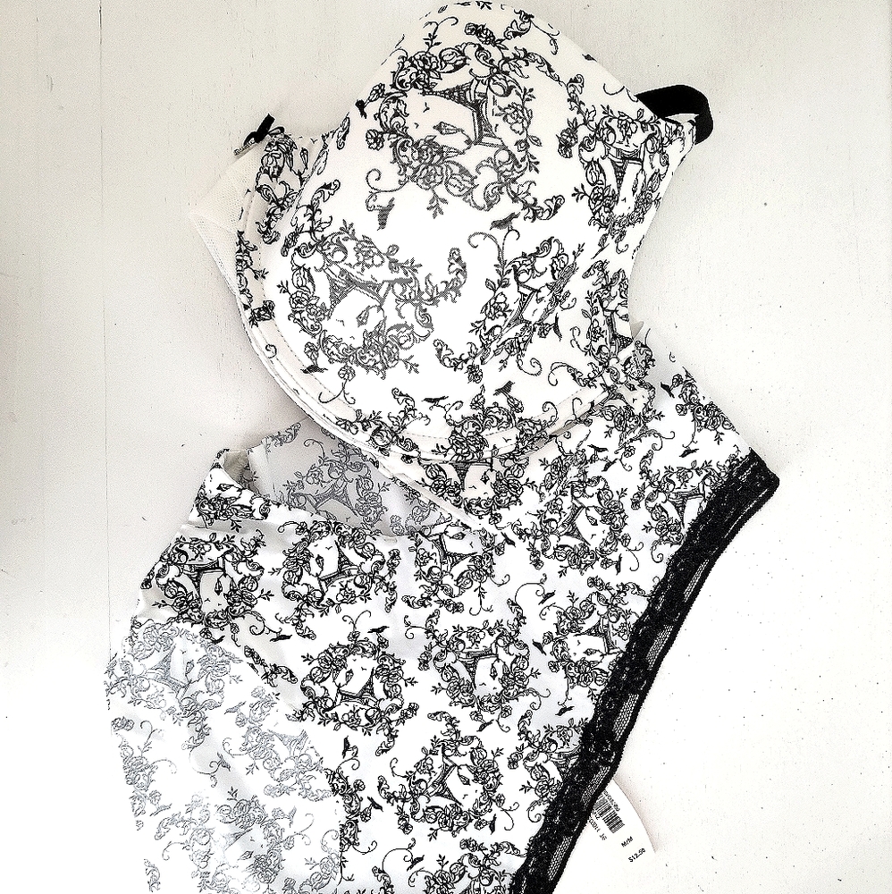 Victoria Secret Bra and Panty set 34DD